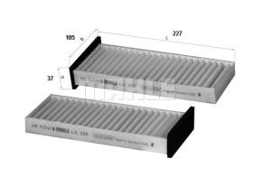 Mahle LA296S - FILTRO HABITACULO               [*]