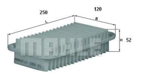 Mahle LX1002 - FILTRO AIRE                     [*]