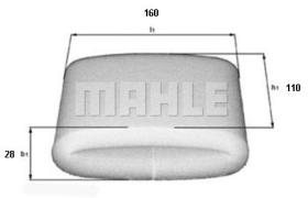 Mahle LX110 - FILTRO AIRE                     [*]