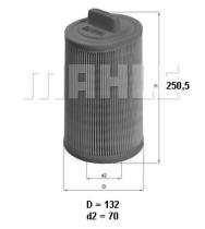 Mahle LX1277 - FILTRO AIRE                     [*]