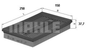 Mahle LX350 - FILTRO AIRE                     [*]