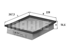 Mahle LX405 - FILTRO AIRE                     [*]