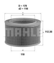 Mahle LX446 - FILTRO AIRE                     [*]