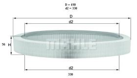 Mahle LX61 - FILTRO AIRE                     [*]