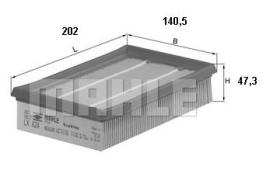 Mahle LX624 - FILTRO AIRE                     [*]