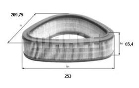 Mahle LX699 - FILTRO AIRE                     [*]