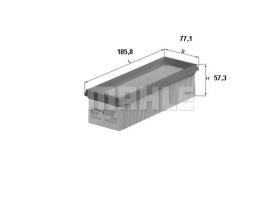 Mahle LX788 - FILTRO AIRE                     [*]