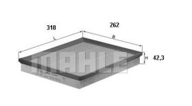 Mahle LX876 - FILTRO AIRE                     [*]