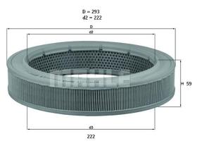 Mahle LX917 - FILTRO AIRE                     [*]