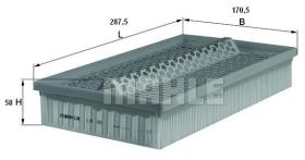 Mahle LX95 - FILTRO AIRE                     [*]