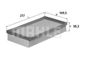 Mahle LX993 - FILTRO AIRE                     [*]