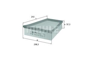 Mahle LX998 - FILTRO AIRE* (ALTURA=57,3)