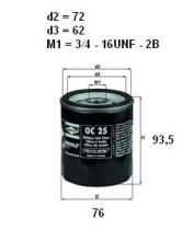 OC25 - FILTRO ACEITE                   [*]