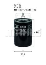Mahle OC33 - FILTRO ACEITE                   [*]