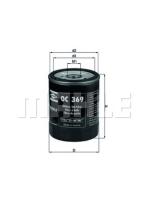  OC369 - FILTRO ACEITE   (USE OC535)          [*]