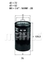  OC38 - FILTRO ACEITE                   [*]