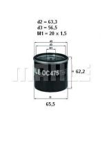  OC475 - FILTRO ACEITE                   [*]
