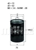  OC49 - FILTRO ACEITE                   [*]