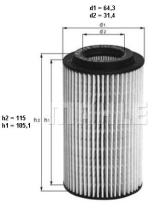  OX153D1 - FILTRO ACEITE                   [*]