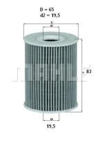 Mahle OX3553D - FILTRO ACEITE                   [*]