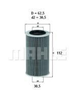 Mahle OX384D - FILTRO ACEITE                   [*]