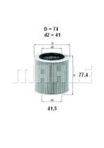  OX387D - FILTRO ACEITE                   [*]