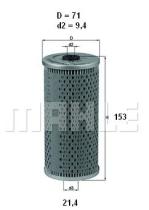 Mahle OX92D - FILTRO ACEITE                   [*]