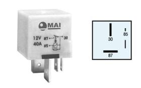 Mai DP25 - RELE PRECALENTAMIENTO DIESEL