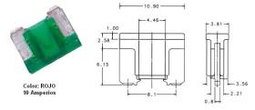 Mai FC10 - FUSIBLE MICRO 10 AMP.