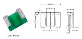 Mai FC75 - FUSIBLE MICRO 7,5 AMP.