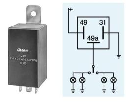 Mai IE05 - INT.CAMION S/REMOL 24V