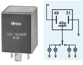  IE32 - INT.NORMA DIN S/B S/REM.12V