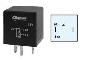Mai RI17 - RELE DE BOMBA DE GASOLINA
