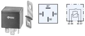  RR38 - RELE INTERRUPTOR 12V.30A.