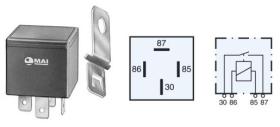 Mai RR48 - RELE INTERRUPTOR 12V.40A.