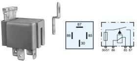 Mai RR70 - RELE INTERUPTOR CON FUSIBLE 12V 30A