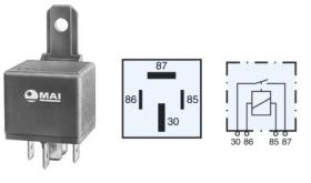 Mai RR72 - RELE POTENCIA 12V.70A.