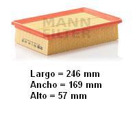 Mann C25100 - [*]FILTROS DE AIRE