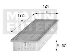 Mann C48140 - [**]FILTROS DE AIRE