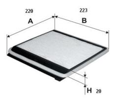 Mann CU2425 - [**]FILTROS DE HABITACULO