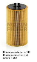 Mann HU13125X - [*]FILTRO ACEITE