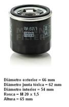 Mann W671 - [*]FILTRO ACEITE