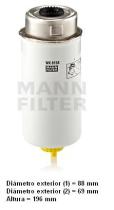 WK8158 - [*]FILTRO COMBUSTIBLE