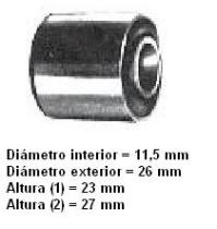  00236 - SILENTBLOC TRAPECIO SUPR.R-4