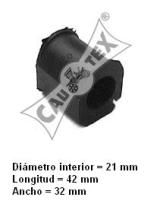 Metalcaucho 00469 - GOMA CENTRL ESTBLZ SUPER-5 21MM