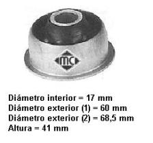  00543 - SILENTBLOC BRAZO DELT TOLEDO