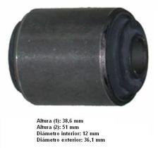  00587 - SILENTBLOC TRAPECIO DELT R-21