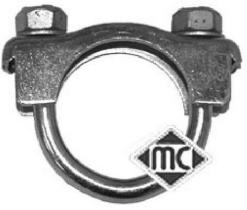 Metalcaucho 00612 - ABRAZADERA ESCAPE 69 MM
