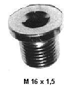 Metalcaucho 00667 - TAPON CARTER RENAULT 16 MM