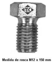 Metalcaucho 00678 - TAPON CARTER BMW-MERCEDES 12MM